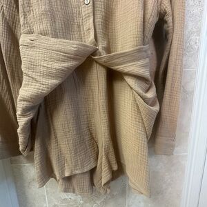 The Post size Large dress with shorts under